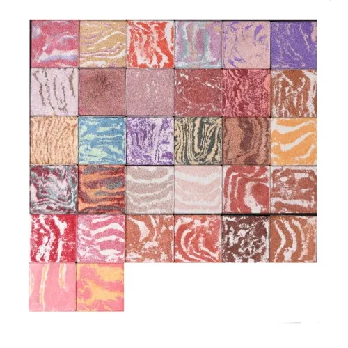 Матовые атласные мерцающие тени для век, оптовая продажа косметики