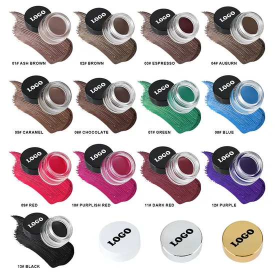 Яркая водостойкая гелевая подводка для глаз